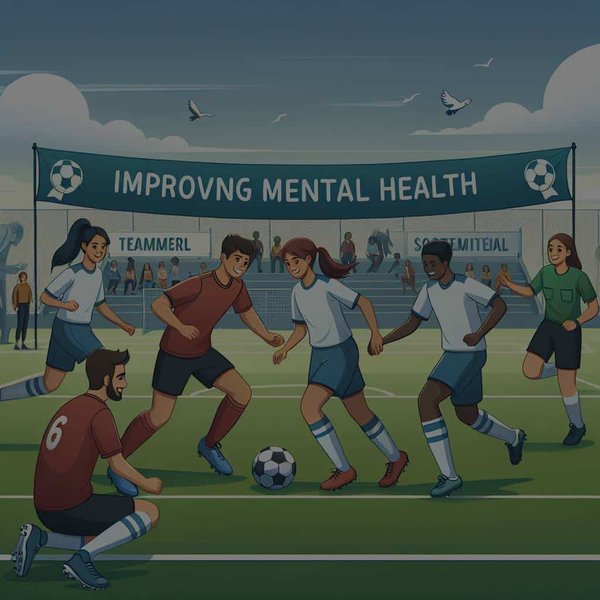 Comment les sports d'équipe peuvent-ils contribuer à améliorer la santé mentale des adolescents ?